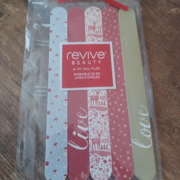 Revive beauty Holiday 5pk nail files - Picture 2 of 2